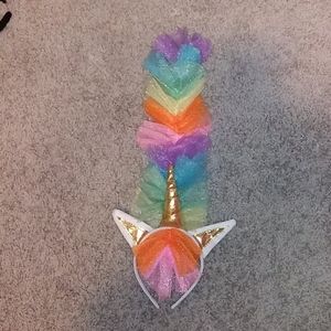Unicorn headband with mane